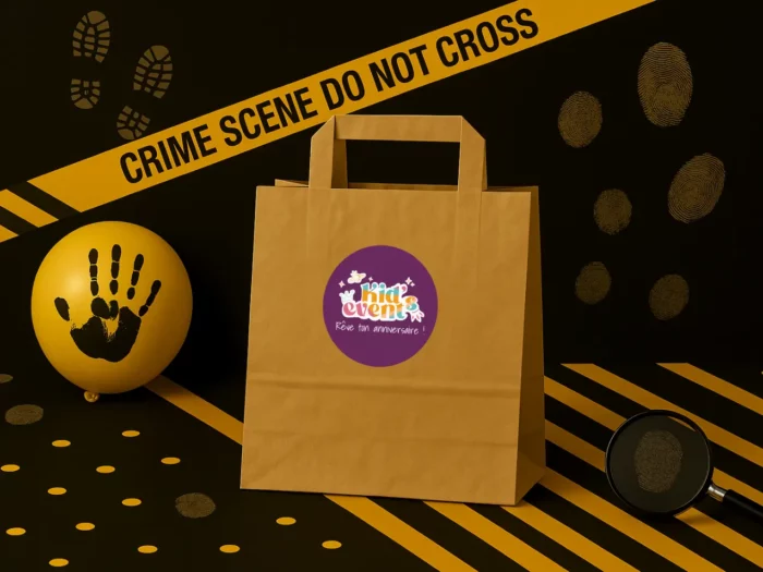 Sachet cadeau "Police Scientifique"