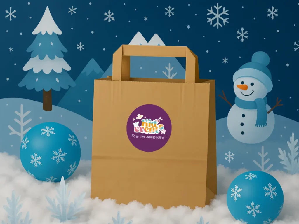 Sachet cadeau "Reine des Neiges"